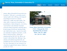 Tablet Screenshot of dennisandmoyeandassociates.com